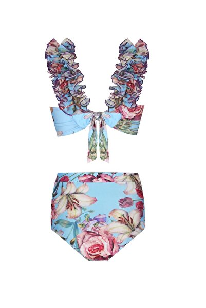 Nur Karaata Lily Blu Bikini Set
