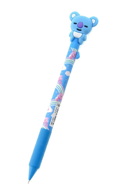 Mikro Bt21 Karakterli 0.7 Mm Uçlu Versatil Kalem Mavi Koya Mavi Koala (1 ADET)