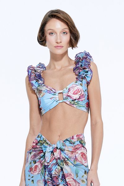 Nur Karaata Lily Blu Bikini Set