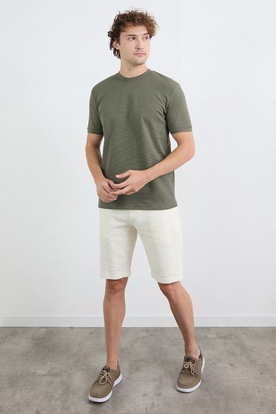 Fulla Moda Σορτς με κορδόνια στη μέση