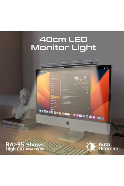 Promate Computer Monitor Light Bar, 40 cm Eye Protection LED Desk Lamp with Wireless Controller