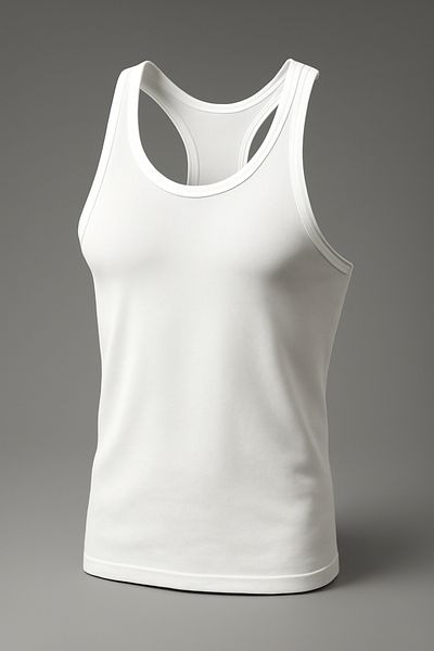 Çetinkaya Ανδρικό εσώρουχο 3 τεμαχίων 100% βαμβάκι A Quality Rib Lycra White Sportsman Rambo