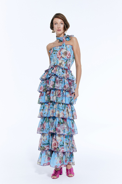 Nur Karaata Rosa Blu Dress