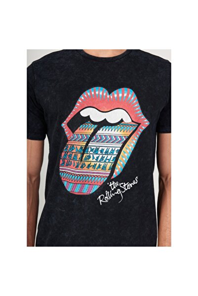 WRANGLER Men's Black Crew Neck T-Shirt