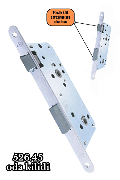 HOBİDABİ Daf Sessiz Oda Kilidi İç Oda Kapısı Nikel Oval 526.45