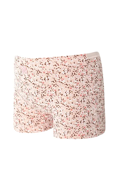 Cicito Girl's Cotton Colorful Lycra Boxer 3 Pack 6111
