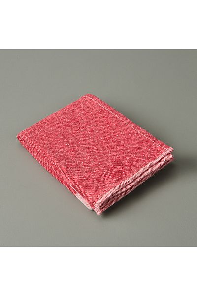 Evidea Soft Heart Patterned Drying Cloth - Red - 34X60 cm