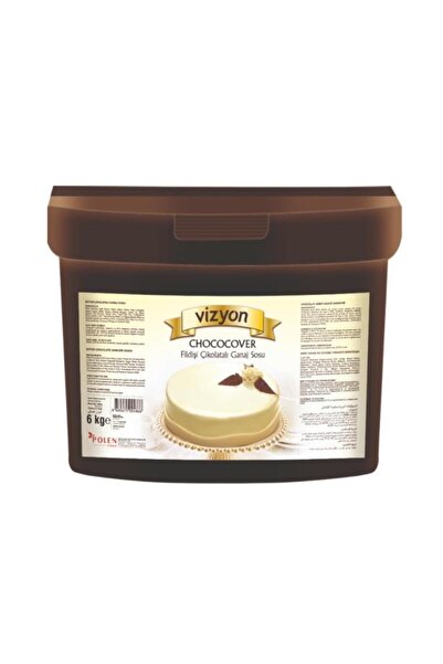 VİZYON Vizyon Fildişi Çikolatalı Ganaj Sosu 6 Kg
