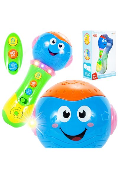 Salamandra Toy microphone with lights and songs