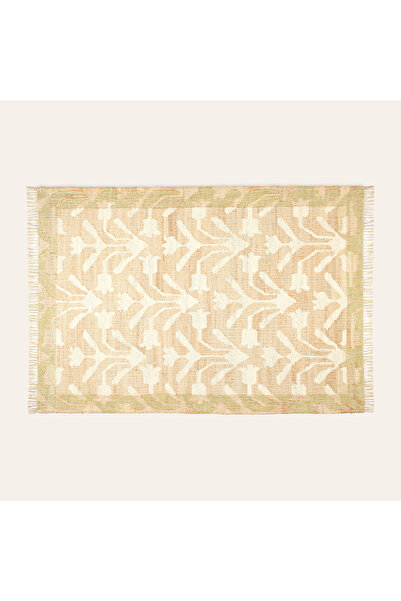 Zsa Zsa Zsu Jaıpur Jüt Kilim 120x180 Cm Bej - Yeşil