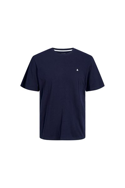 Jack & Jones Marineblaues Rundhals-T-Shirt von Jack&Jones Paulos für Herren