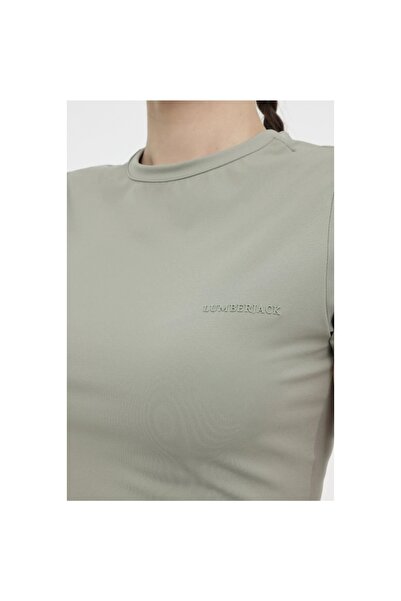 lumberjack WL FRIDA 11MD1013 4FX - PASTEL KHAKI Women's Short Sleeve T-Shirt