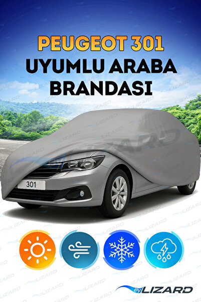 ByLizard Peugeot 301 Compatible Luxury Car Tarpaulin Miflon Tarpaulin Auto Te...