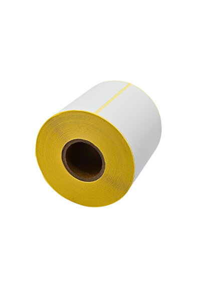 Küresel Etiket Barkod 100x100mm Termal Etiket | 1 Rulo | 500 Sarım | Ribonsuz | Kargo, Lojistik, E-ticaret | Yapışkanlı