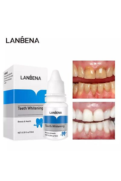 LANBENA ®   تنظيف لوحة الأسنان، تنظيف حساب التفاضل والتكامل، تبييض وتبييض الأسنان