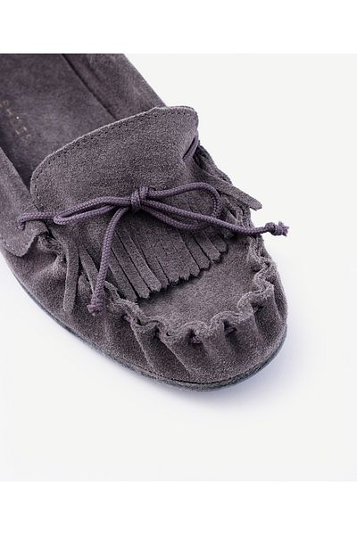 Yargıcı Δερμάτινο Loafer με λεπτομέρεια αξεσουάρ