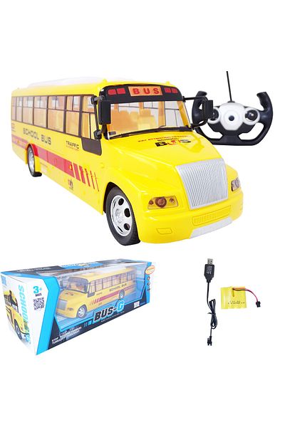 Salamandra American model school bus with remote control