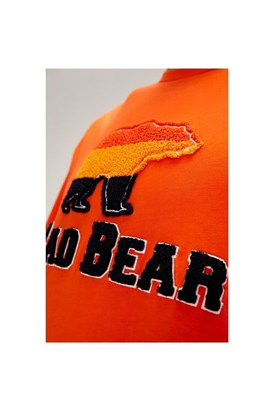 Bad Bear تي شيرت برتقالي ثلاثي القوائم للرجال - 23.01.07.027