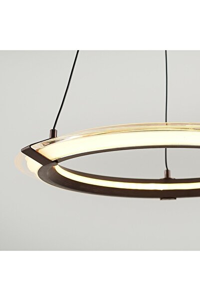 Luna Lighting 2718-1A-04 Magis 40 Lık Çember Sarkıt Avize Kahve