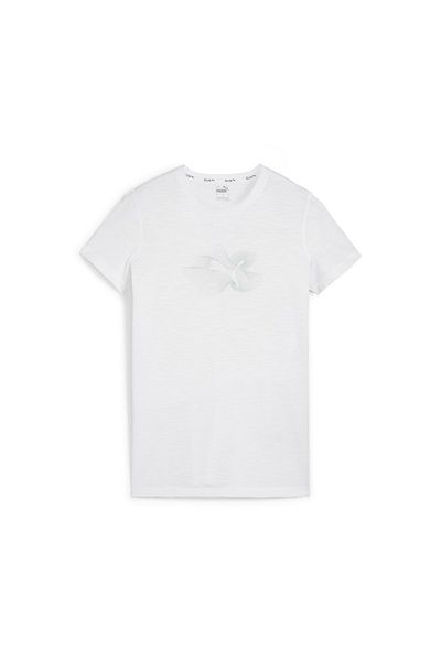 Puma Дамска тениска Radiant Run Tee Дамска ежедневна тениска 52512302 Бяла