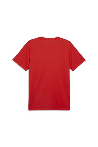 Puma Performance Men's Red Round Neck T-Shirt