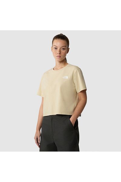 THE NORTH FACE Γυναικείο μπλουζάκι με στρογγυλή λαιμόκοψη Simple Dome Cropped Slim