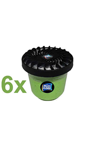 Miss Flora MissFlora Jel Oda Kokusu 6x250g Doğal Fesleğen Uzun Süre Etkili