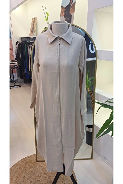 Invee INVEE 6961 Cream - Thin Fabric, Collar Detailed Cap