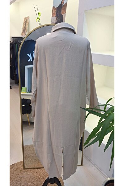 Invee INVEE 6961 Cream - Thin Fabric, Collar Detailed Cap