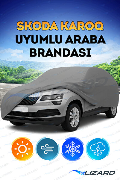 ByLizard Skoda Karoq Waterproof Car Tarpaulin Auto Tarpaulin Car Cover Vehicl...