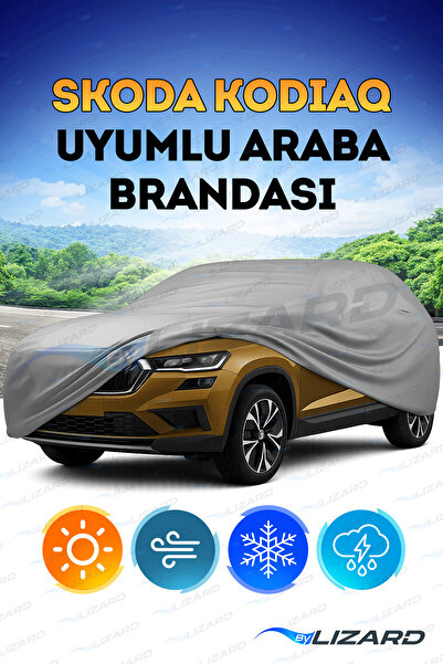 ByLizard Skoda Kodiaq Waterproof Car Tarpaulin Auto Tarpaulin Car Cover Vehic...
