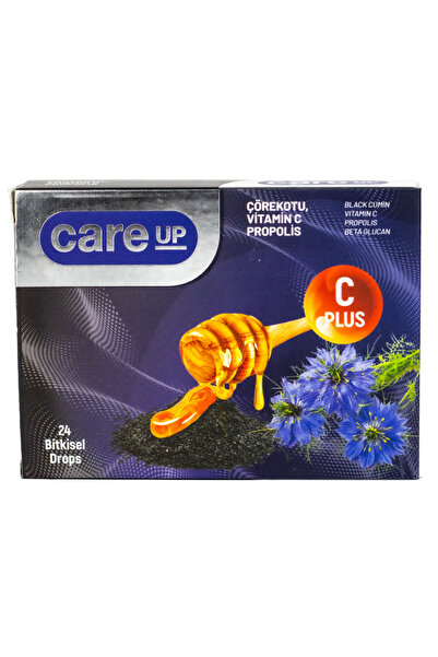 Care Up Çörek Otu, Propolis Ve C Vitamini İçeren Bitkisel Pastil 24'lü