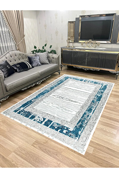 Bordo Halı Yıkanabilir Kaymaz Taban Halı Mutfak Dekor Yolluk Koridor Halısı S...