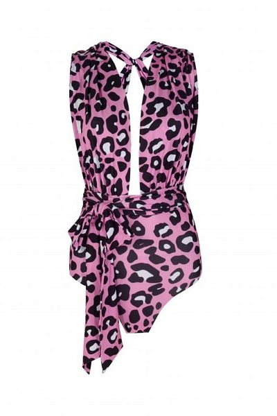 Nur Karaata 3 In 1 Pink Leo Swimsuit