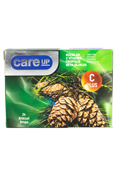 Care Up Kozalak, C Vitamini, Propolis İçeren Bitkisel Pastil 24'lü