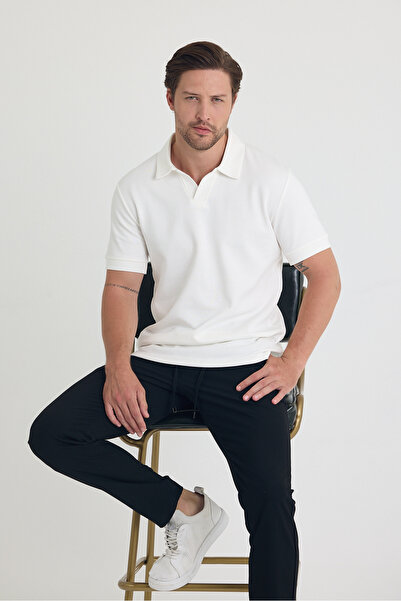 BABBOSS Slim Fit Polo T-shirt με λαιμόκοψη