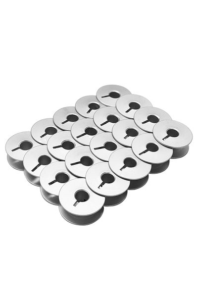 Choice 20 Pcs 10/20 Pcs Sewing Machine Aluminum Bobbins 55623a Slotted Spools For Singer Brother Industrial