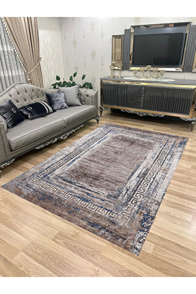 Bordo Halı Yıkanabilir Kaymaz Taban Halı Mutfak Dekor Yolluk Koridor Halısı S...