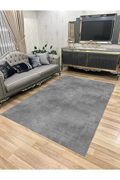 Bordo Halı Yıkanabilir Kaymaz Taban Halı Mutfak Dekor Yolluk Koridor Halısı S...