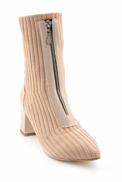 Bambi Bej Kadın Bot & Bootie K02990100282