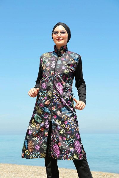 Hmm tekstil Costum de baie Hijab complet pentru femei