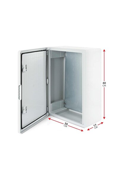 Genel Markalar 300x400x170 Opak Kapaklı Abs Plastik Elektrik Panosu (30X40X17 CM)