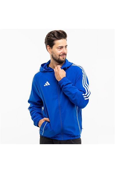 adidas Мъжко синьо яке с качулка Tiro 24
