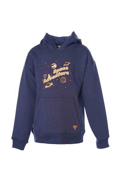 hummel Hanorac cu glugă pentru copii Colborn, albastru bleumarin