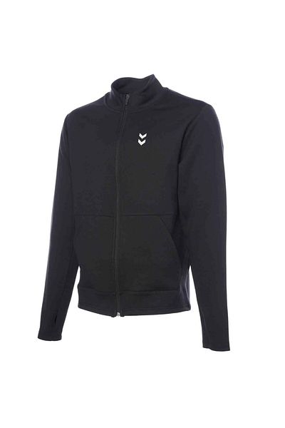hummel Ανδρικό μαύρο μπουφάν με κουκούλα Nelly