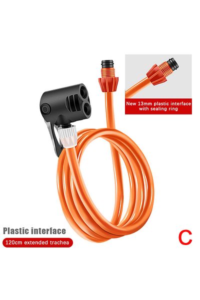 Choice C Bicycle Air Pump Extension Tube Pump Bicycle Hose Air Pump Connector Bike Air Pump Tire Inflator .
