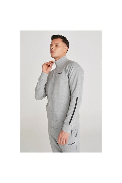 hummel Ανδρικό γκρι μπουφάν Milock
