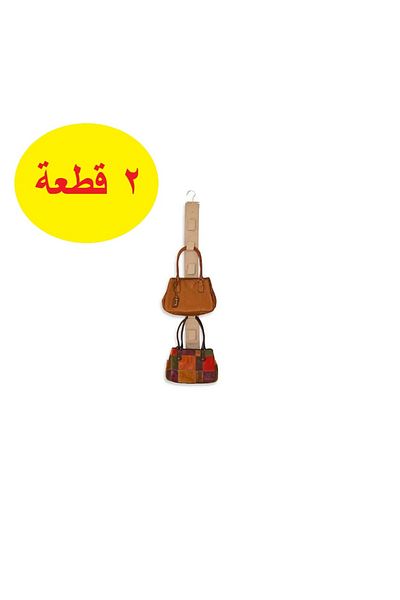 Generic 2 pieces of hanging bag organizer