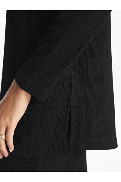 LC Waikiki LCW Modest - Stand Collar Long Sleeve Women's Tunic