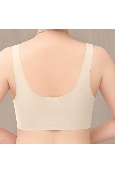 Kelebeklingerie Μπροστινό λέιζερ ΚΟΥΜΠΙ Αόρατο χωρίς σύρμα Σουτιέν Ghost χωρίς ραφή με αφαιρούμενα μαξιλαράκια